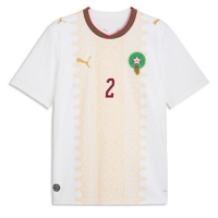 Camiseta Marruecos Achraf Hakimi #2 Segunda Equipación Replica Mundial 2026 mangas cortas